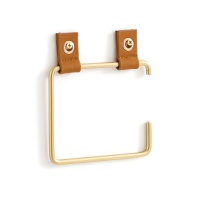 Держатель Для туалетной бумаги Mely единый размер золотистый LA REDOUTE INTERIEURS  фото, kupilegko.ru